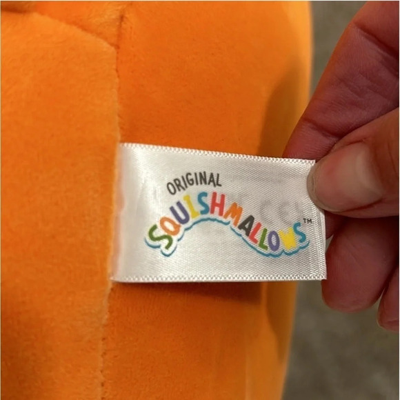 Squishmallows Wilbie, FIRST TO MARKET, Orange Woolley Mammoth, 16" NWT - Picture 8 of 10